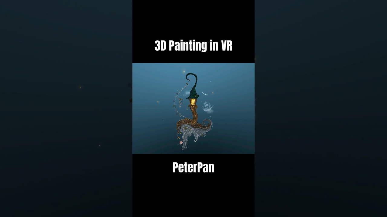 【What’s NEW?】3D painting in virtual reality #shorts