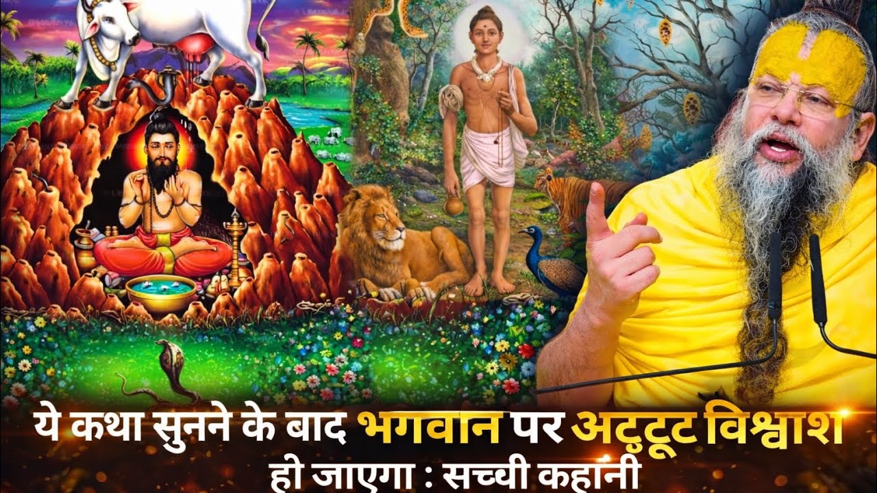 यह सच्ची कहानी सुनकर भगवान पर अटूट विश्वास हो जाएगा | परम आनंद जी महाराज का अद्भुत प्रवचन