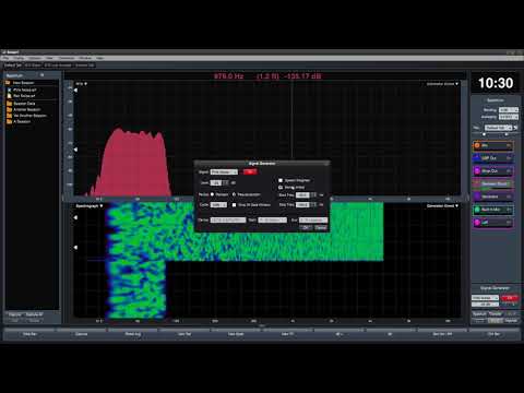 Smaart v8 Operation: 14 - Signal Generator