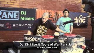 DJ JS-1 live at Tools of War Park Jam, Harlem, New York