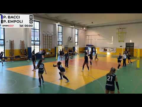 PRIMA DIVISIONE BACCI VS EMPOLI PALLAVOLO - 16/10/2021