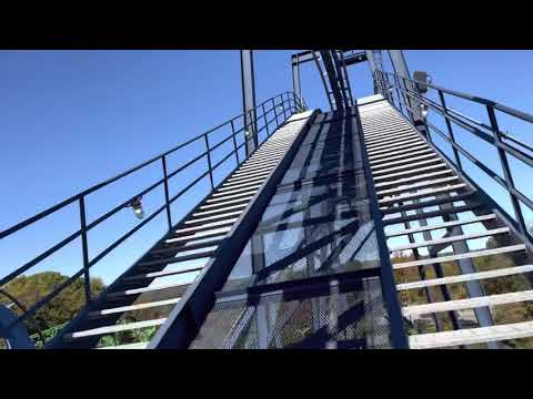 Batman: The Ride Front Row POV ~ Six Flags Over Georgia ~ 2021