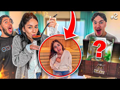 ON DÉVOILE NOTRE PROJET SECRET ! PUIS ON ENFERME NOTRE SOEUR DANS LE SAUNA À L’HEURE DU FTOUR ! #2