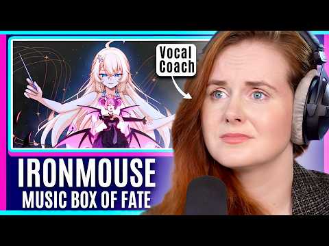 Ironmouse Can REALLY Sing! | Vocal Coach Analysis | Music Box of Fate – VTuber Opera Reaction