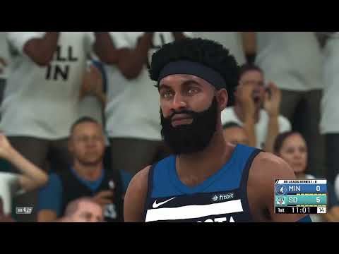 Curtles NBA 2034 Playoffs Semi Conf Game 1 Minnesota Timberwolves vs San Diego Surf 16th Season