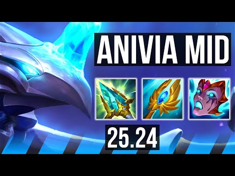 ANIVIA vs VIKTOR (MID) | Good KDA: 8/1/14 | EUW Challenger | 25.24
