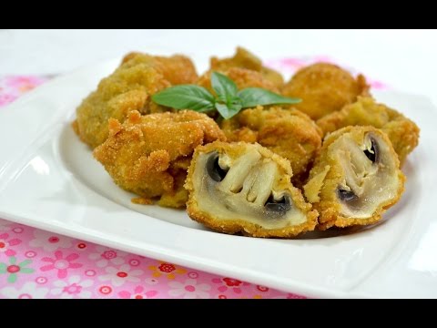 Chrupiące pieczarki - Jak zrobić - Smakowite Dania