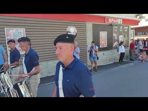 Matterhorn Drummers, Zermatt Folklore Festival 2022.