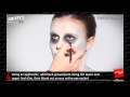 Ghost Pirate Face Painting Make-up Tutorial 