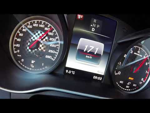 367HP 2017 Mercedes C43 AMG  Acceleration 0-250 km/h