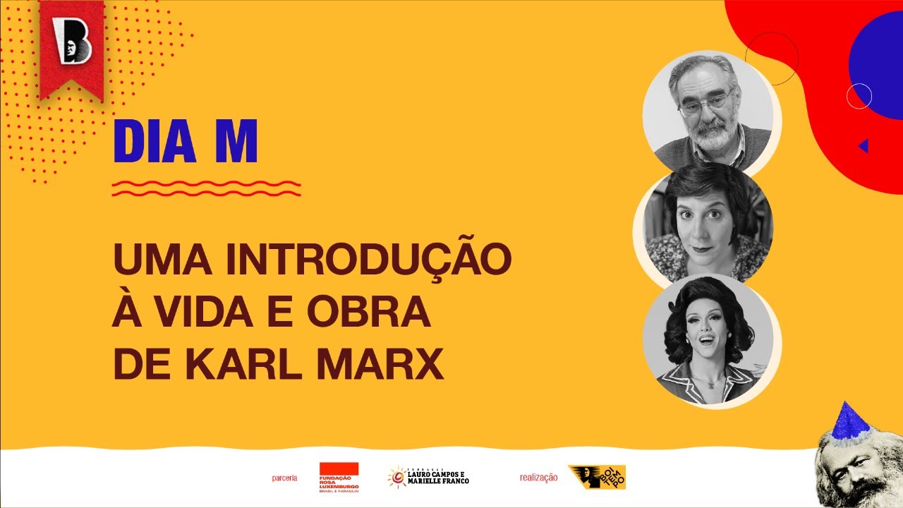 DIA M 2021 | Uma introdução à vida e obra de Karl Marx