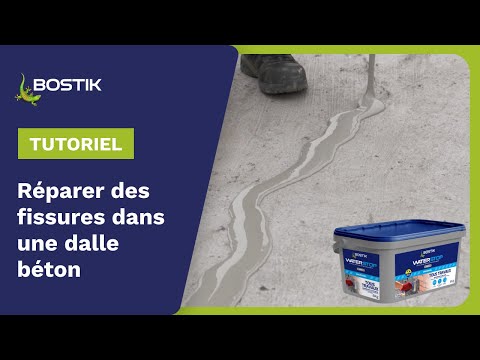 Bostik Waterstop | Comment réparer des fissures dans une dalle béton ? DIY | BOSTIK