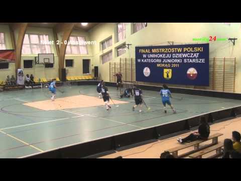 Finał Mistrzostw Polski Unihokeju - Morąg 17.04.11r. Nolet Żabi Róg vs. Absolwent Siedlec