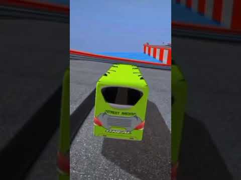 Impossible School Bus Ramp Racing - Bus Tracks Stunts
