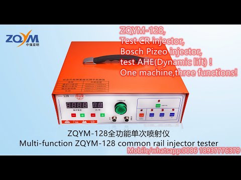 ZQYM-128 common rail injector tester(common rail injector,Bosch pizeo,AHE test function )