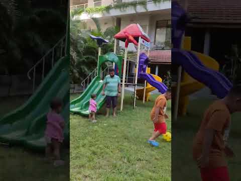 sayeman beach resort //playzone outdoor //they are playing
