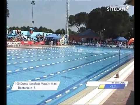 Serie 5 dei 100 Dorso  Assoluti Maschi Master - 12 MEMORIAL ANDREA BETTIOL