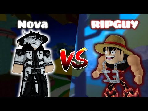 NovaExility vs. RipGuy | Blox Fruits PVP