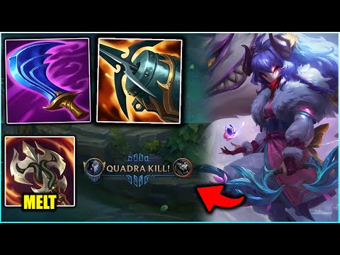This Ravenous Kindred Build Is Super Broken! Melt Everyone In Seconds! - League of Legends