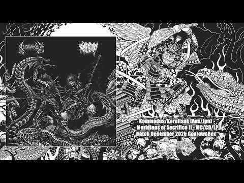 Kommodus/Koreltsak (Aus/Jpn) - Meridians of Sacrifice II – Cassette/CD/LP