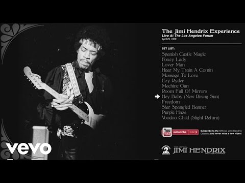 Jimi Hendrix - Hey Baby (New Rising Sun) - LA Forum 1970