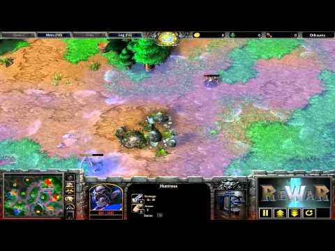 Moon(NE) vs AhnHaYoung(HU) - WarCraft 3 gameplay - RN762