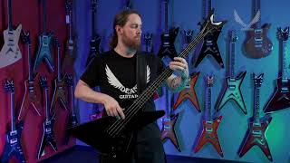 Video thumbnail for 2021 Z Select Bass Fluence in Black Satin by Dean Guitars