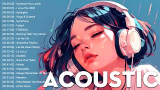 Soft Acoustic Cover With Piano And Guitar 🎶 TikTok Trending English Acoustic Chill Songs 2024