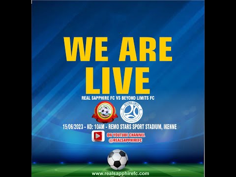 REAL SAPPHIRE FC VS BEYOND LIMITS FC - OSLO SCOUTING PROGRAM