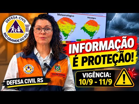 NOVA ONDA DE TEMPORAIS VOLTAM ATINGIR O RIO GRANDE DO SUL,VENTOS,CHUVAS E GRANIZO 