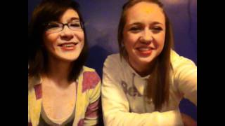 Reyna And Kaitlynn Sing Lazy Susan by Sweet Thing ; FAIL!