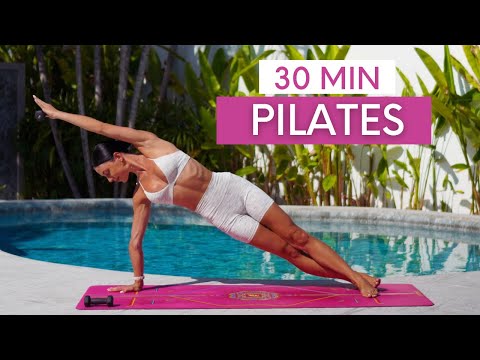 30 MIN FULL BODY WORKOUT || Power Pilates With Weights (Intermediate)