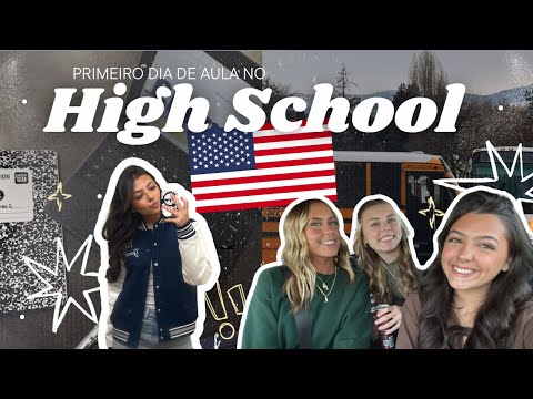 Diário de Intercâmbio #1 🇺🇸 - primeiro dia de aula no high school + Crumbl cookies review