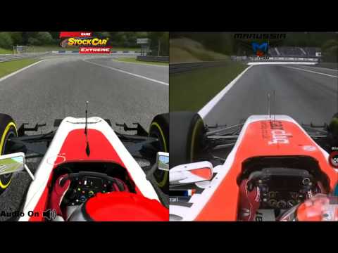 Game Stock Car Extreme vs Real Life - F1 2014 (Formula Extreme) @ Spielberg (Red Bull Ring)