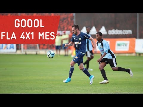 Gols do jogo-treino | Flamengo 4x1 Mesquita