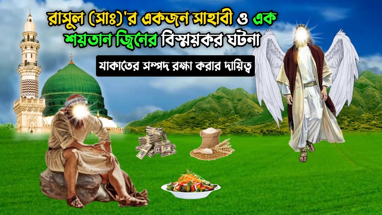 রাসুল সাঃ এর একজন সাহাবী ও এক শয়তান জ্বিনের বিস্ময়কর ঘটনা || Islamic Educational Story
