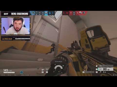 4K DO NERD DE MAESTRO, AINDA MATOU UM NO CHOQUE KKKKK - MELHORES MOMENTOS RAINBOW SIX