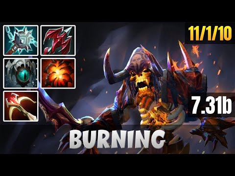 BurNIng play Clinkz DOTA 2 Gameplay | 7.31b | Dota 2 Pro Gameplay