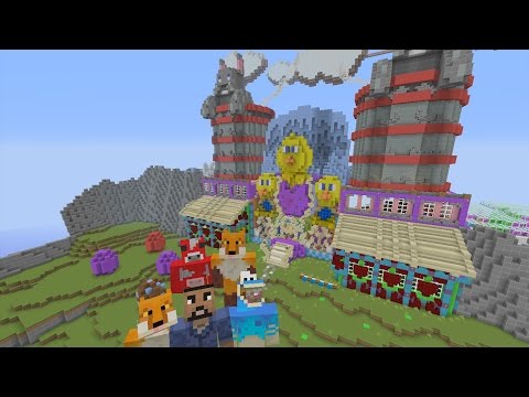 Minecraft XBOX - Hide and Seek - Happy Easter Factory