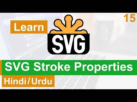SVG Stroke Properties Tutorial in Hindi Urdu
