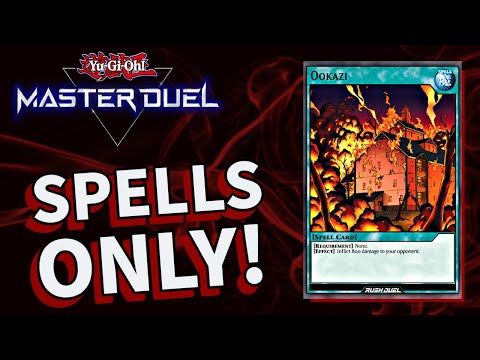 I Tried Dueling With Only Spell Cards - YuGiOh Master Duel