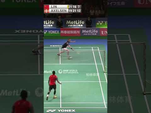 2015 Japan Open Lin Dan staged a comeback against Viktor Axelsen. #badminton #badmintonathlete