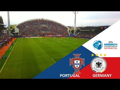 UEFA U21 Championship 2015 CZ / 27.6. 2015 Olomouc / Semifinal / POR-GER (5-0) / After 4th POR goal
