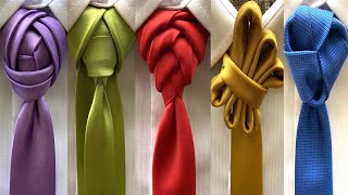 5 Amazing ways to tie a tie