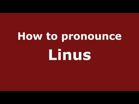 How to pronounce Linus
