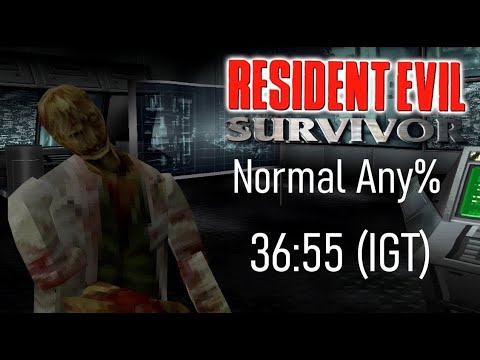 Resident Evil Survivor Speedrun - Normal Any% 36:55 (IGT)
