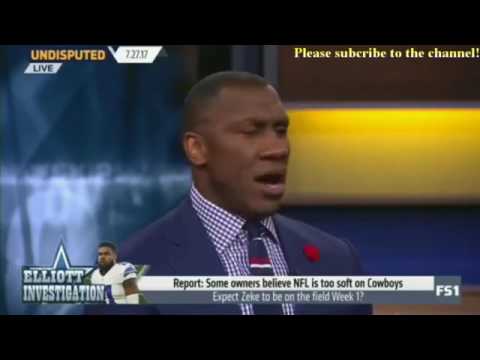 Skip and Shannon Undisputed Today 7/27/2017- Expect Ezekiel Elliott to be on the field Week 1?