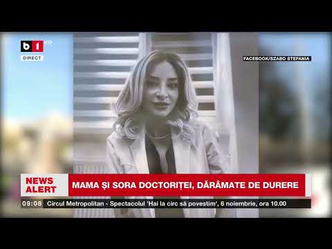 LACRIMI ȘI SCENE COPLEȘITOARE LA ÎNMORMÂNTAREA ȘTEFANIEI SZABO_Știri B1TV_2 nov. 2025