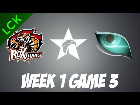 Rox Tigers vs Kongdoo Monster | Game 3 | HIGHLIGHTS | LCK 2017 Spring split
