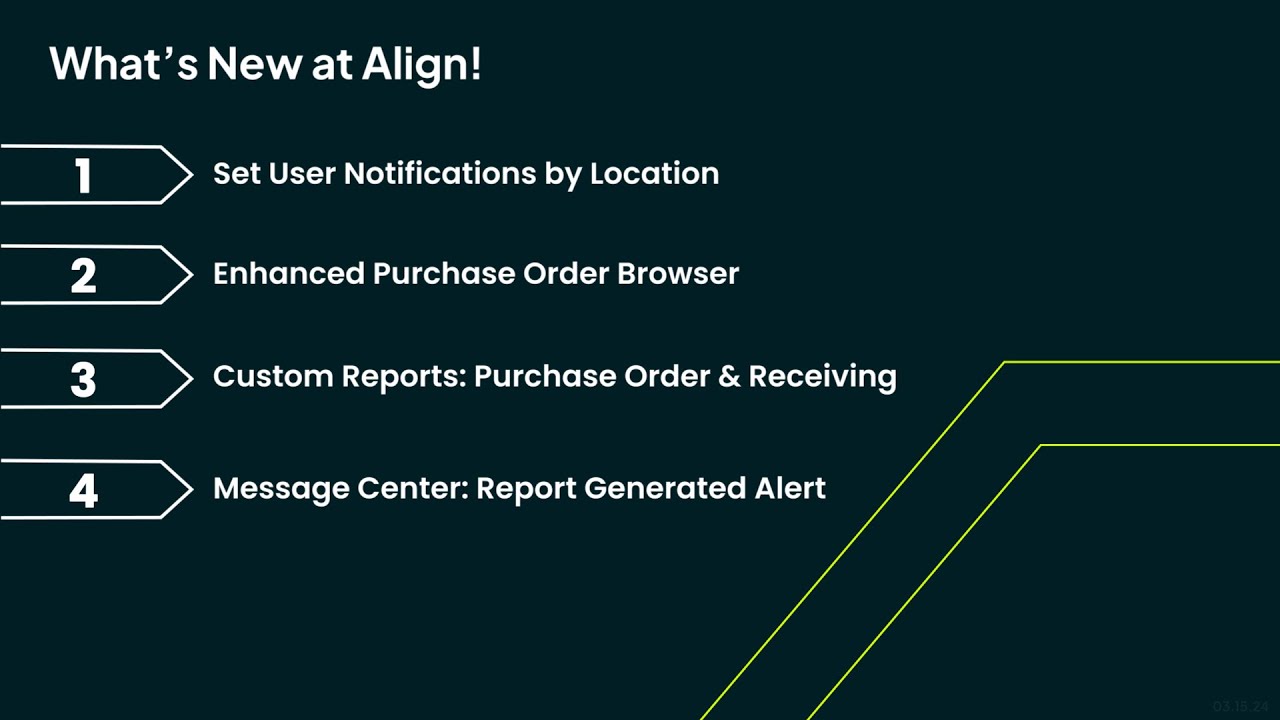 March 2024 What's New in AlignOps